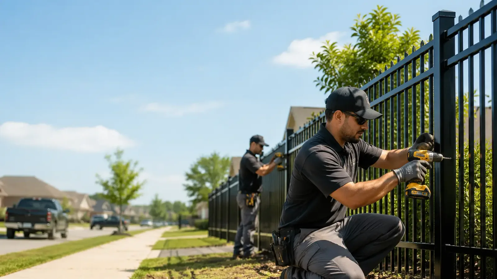 Metal Fence Installation in Granger, IA